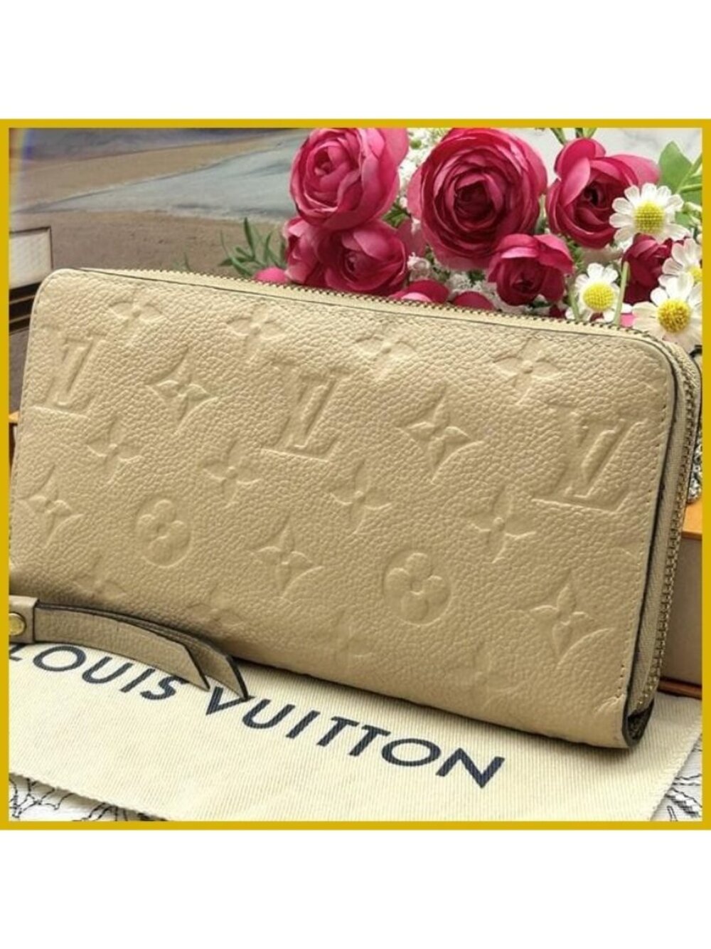 Louis Vuitton Empreinte Zippy Wallet